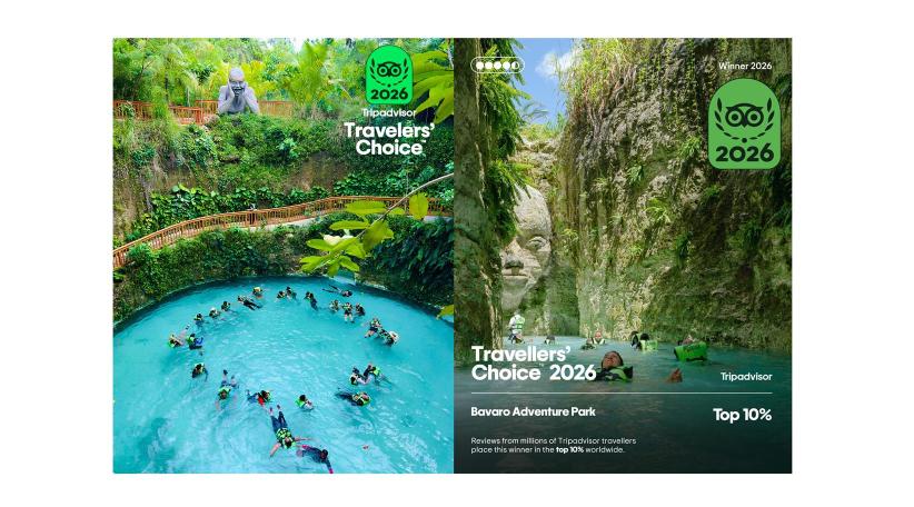 Bávaro Adventure Park Celebrates Tripadvisor Travelers’ Choice 2026 Recognition.